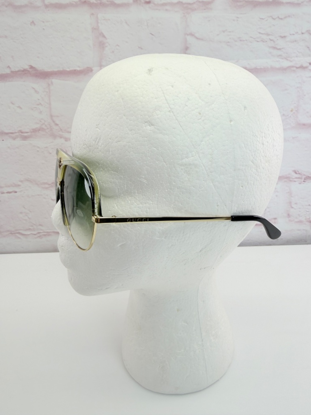 Gucci GG0477S Icon Unisex Aviator Sunglasses - Picture 3 of 14